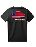 Become Athletics USA Tee